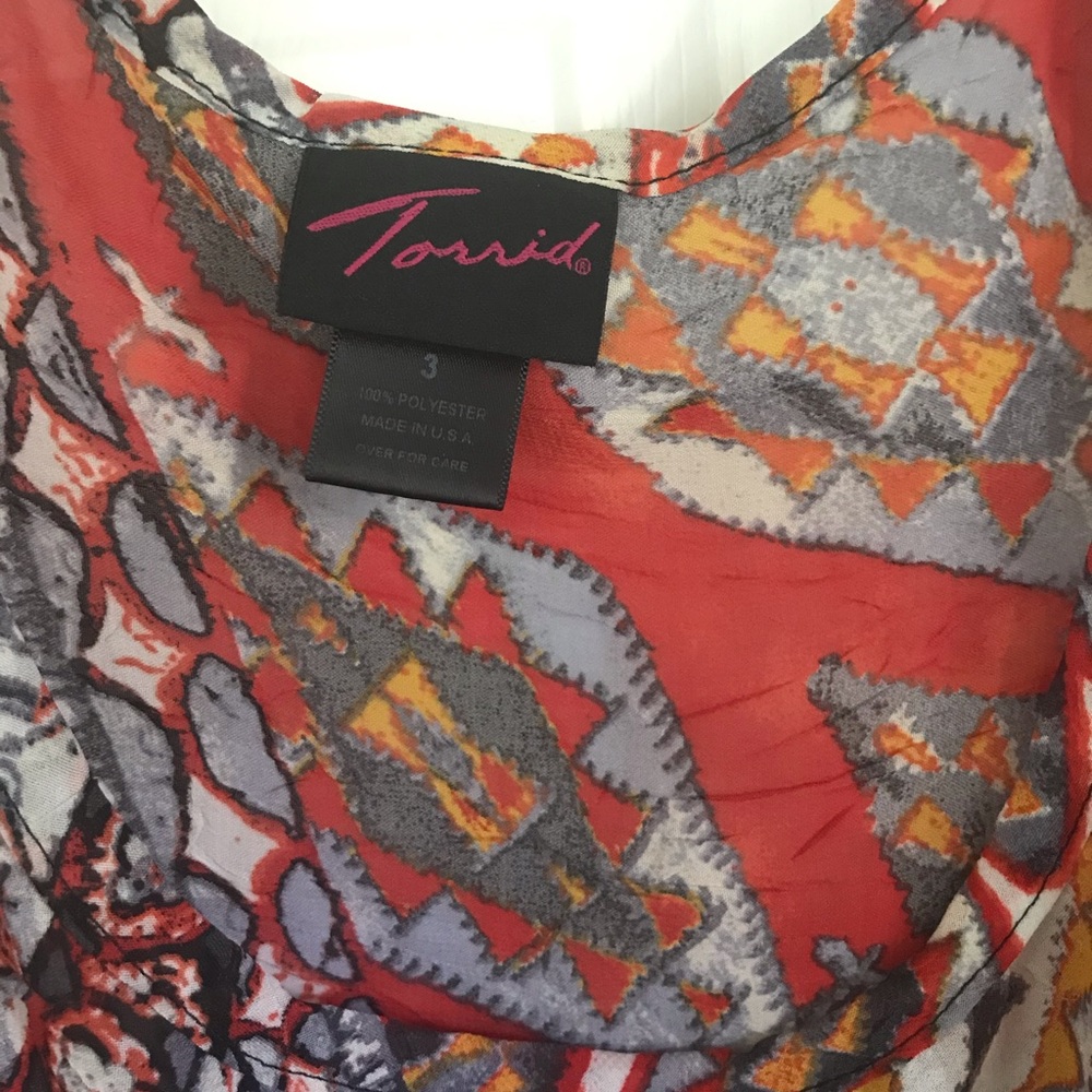 Torrid Ruffle Front Tank Top - Picture 3 of 3